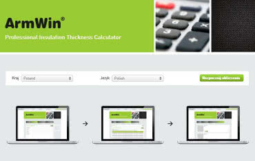 Kalkulator grubości izolacji – ArmWin