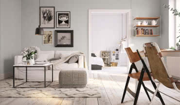 Szare ściany - sposób na niepowtarzalne i przytulne wnętrzne