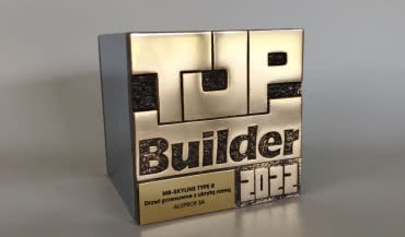 Aluprof z trzema statuetkami TopBuilder 2022