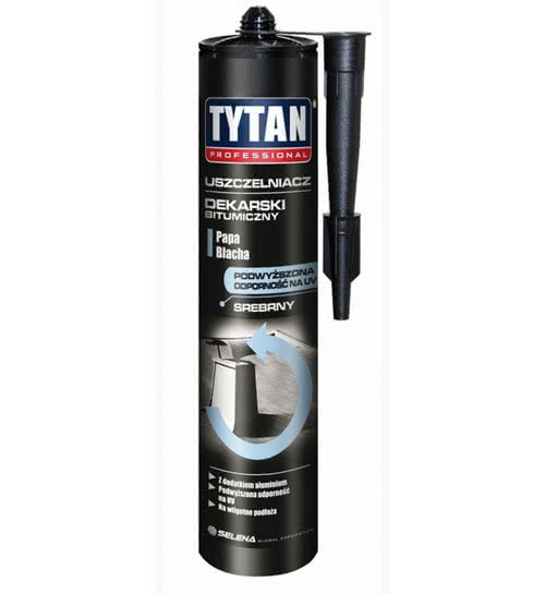 Uszczelniacz dekarski srebrny - bitumiczny