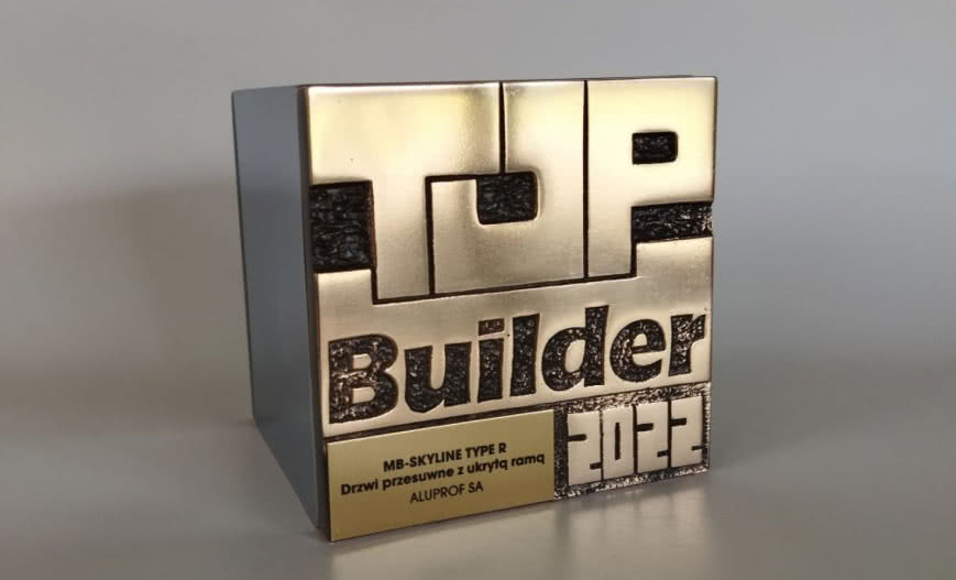 Aluprof z trzema statuetkami TopBuilder 2022