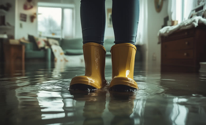 Pęknięta rura i zalanie mieszkania – instrukcja postępowania