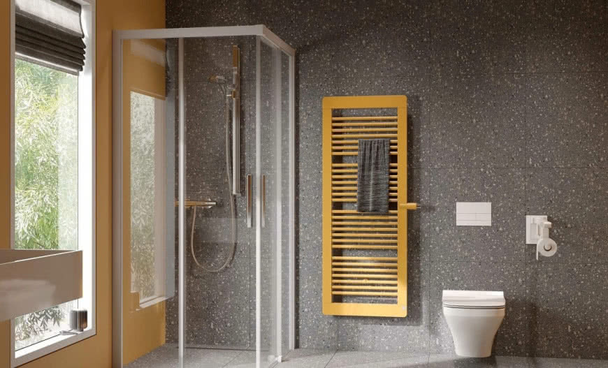 Kolorowy grzejnik Credo Plus: dodaj charakteru swojej łazience