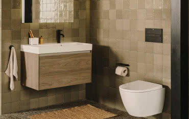 Drewniane meble łazienkowe w stylu nordyckim