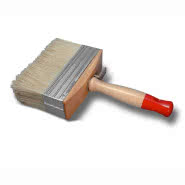 Pędzel angielski kuty blachą Lux