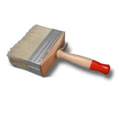 Pędzel angielski kuty blachą Lux