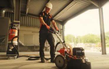 Przygotowanie posadzki bez wysiłku: poznaj nowe szlifierki do podłóg Norton Clipper