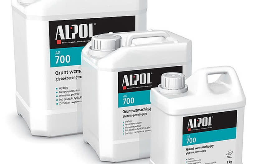 Grunt wzmacniający głęboko penetrujący w ofercie Alpol