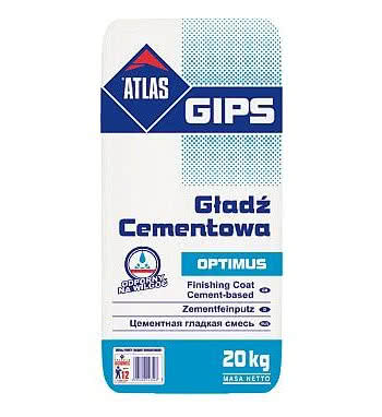 Gładź cementowa ATLAS GIPS OPTIMUS
