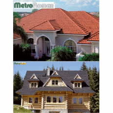 Blachodachówka z posypką ceramiczną