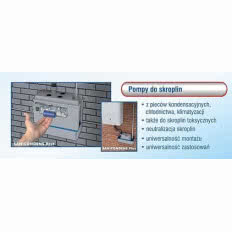 Pompy do skroplin SANICONDENS PLUS/SANICONDENS BEST