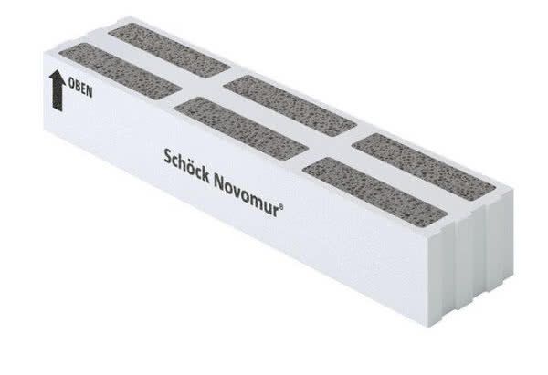  Energooszczędny bloczek termoizolacyjny Schöck Novomur®