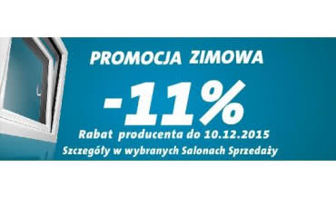 Zimowa Promocja w firmie MS więcej niż OKNA