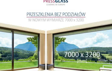 Szyby PRESS GLASS w nowym wymiarze