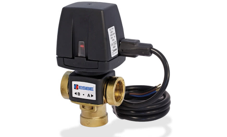 VZD zawór przełączający ze zintegrowanym siłownikiem