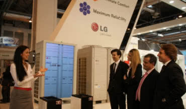 Prezentacja nowych produktów LG na targach CLIMATIZACION 2011