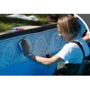 Basenowy dekor samoprzylepny