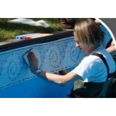 Basenowy dekor samoprzylepny