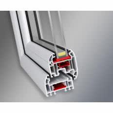IDEAL 70 - okna otwierane na zewnątrz, tzw. \"okna angielskie\" 