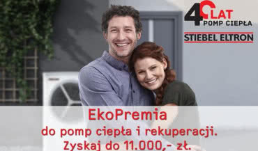 EkoPremia do pomp ciepła i rekuperacji