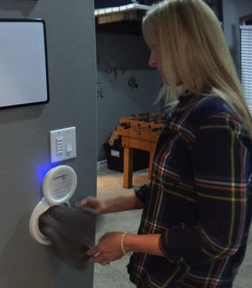 Odkurzacz Laundry Jet - system przesyłu brudnych ubrań