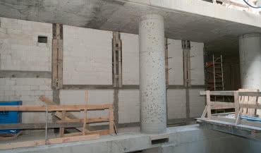 Materiały budowlane Ytong i Silka użyte przy budowie warszawskiego metra