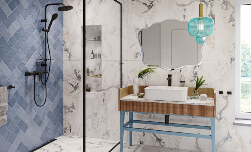 Modne trendy w nowoczesnej łazience 