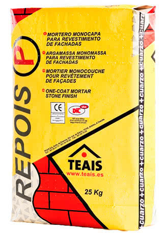 REPOIS P -  jednowarstwowa zaprawa strukturalna marki TEAIS