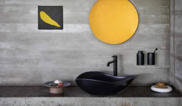 Umywalki Ohtake w organicznych formach