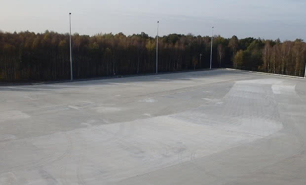 Kronopol zakończył budowę nowego placu surowca drzewnego