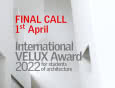 Ostatni dzwonek na zgłoszenie do 10. edycji International VELUX Award 2022