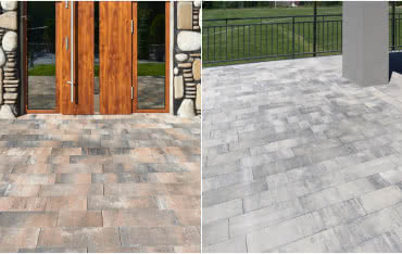 Nowoczesna i wygodna kostka brukowa Futuro Kolormix 