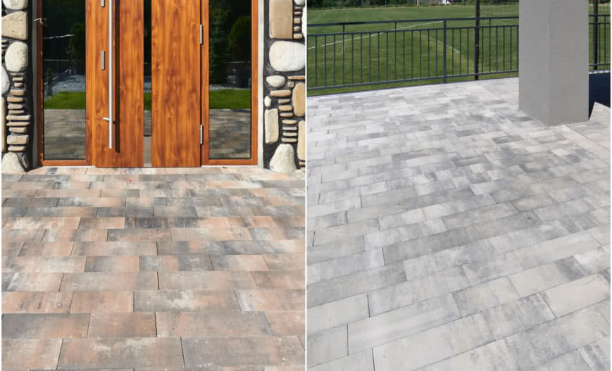 Nowoczesna i wygodna kostka brukowa Futuro Kolormix 