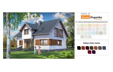 Wizualizer Termo Organiki - dobierz kolor elewacji