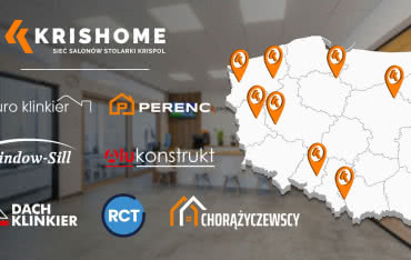 Nowe salony w sieci KRISHOME