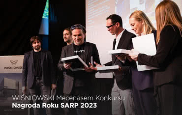 Firma WIŚNIOWSKI Mecenasem Konkursu Nagroda Roku SARP 2023