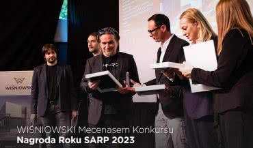 Firma WIŚNIOWSKI Mecenasem Konkursu Nagroda Roku SARP 2023