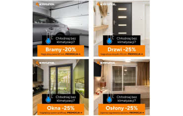 Zatrzymaj chłód w domu - rabat na produkty marki Krispol