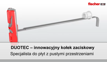 DUOTEC - innowacyjny kołek zaciskowy