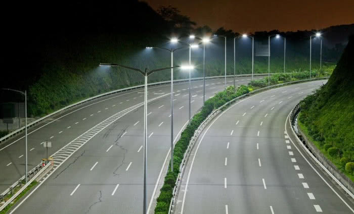 Projekt oświetlania autostrad w Chinach z wykorzystaniem LED
