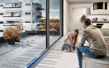 Mniejsze straty ciepła dzięki łącznikom Schöck Isokorb