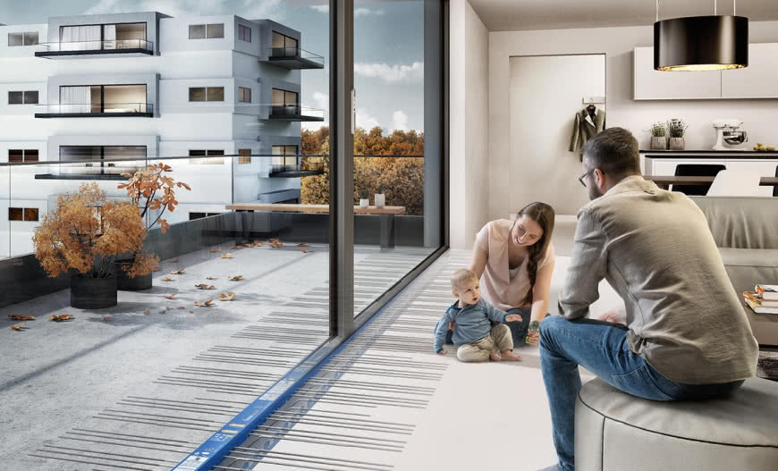 Mniejsze straty ciepła dzięki łącznikom Schöck Isokorb