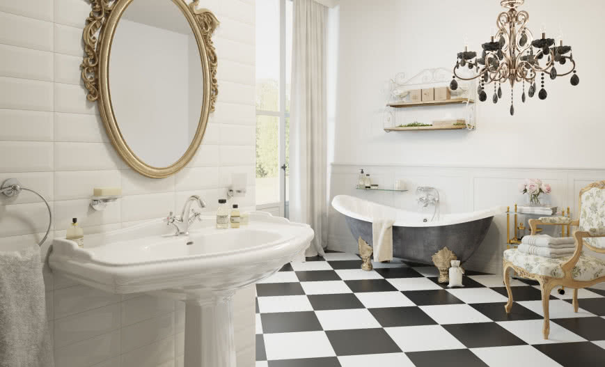 Nowe modele baterii łazienkowych w stylu retro