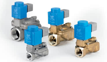 Zawory elektromagnetyczne Danfoss do wody pitnej