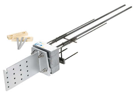 Element Schöck Isokorb® typ KSH – dla wspornikowych konstrukcji drewnianych