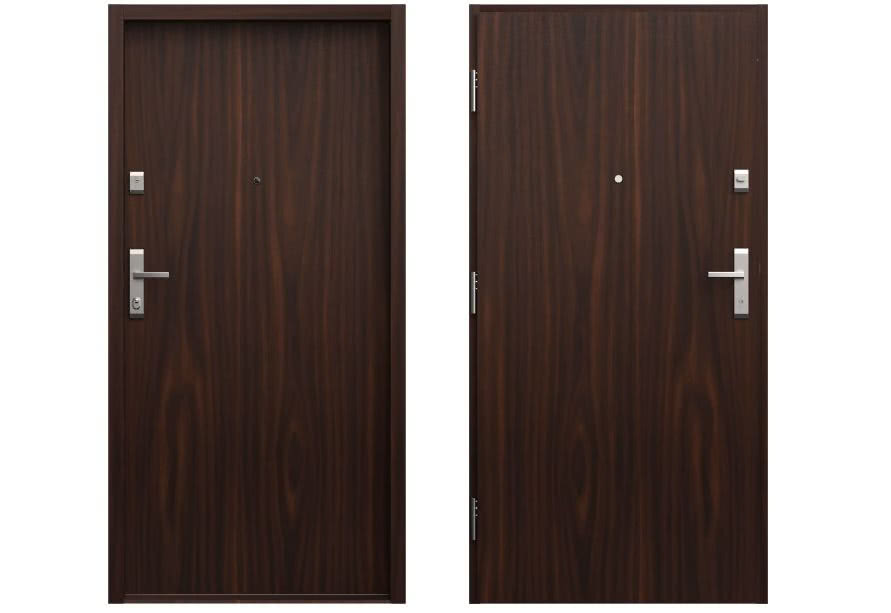 Drzwi do mieszkań PREMIUM 60 to doskonałe połączenie estetyki (przykład - okleina orzech alpejski), najwyższej klasy antywłamaniowej (do RC4) i doskonałych właściwości akustycznych (42 dB). fot. GERDA