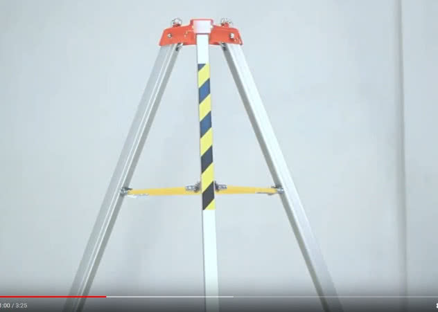 CR 250HV - urządzenie samohamowne do pracy w pionie i poziomie