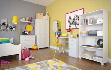 Biel w pokoju dziecięcym - marzenie czy utrapienie?