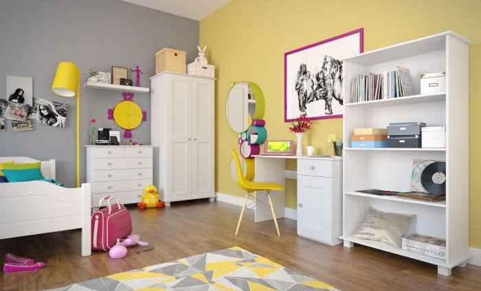 Biel w pokoju dziecięcym - marzenie czy utrapienie?