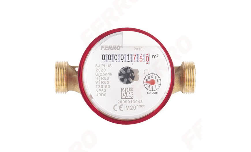 Suchobieżne wodomierze SJ PLUS - nowość w ofercie Ferro